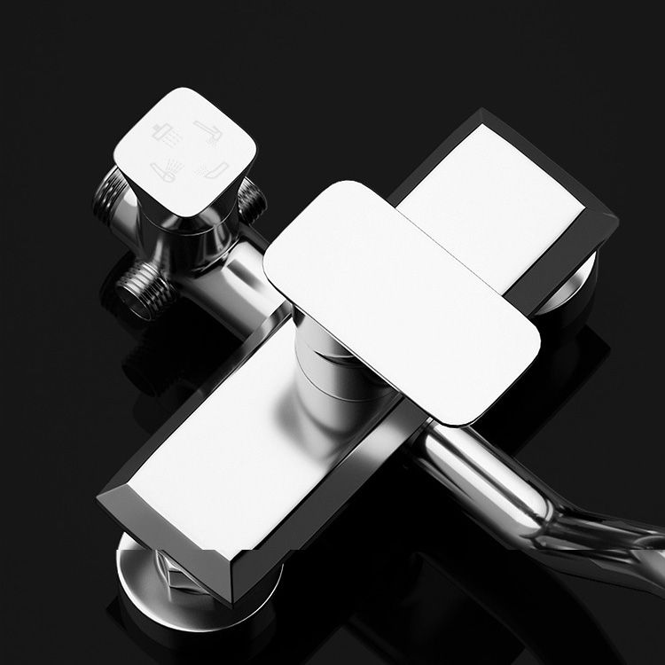 Sikunuo | Modern balanced printed converter faucet shower head shower fitting on the wall