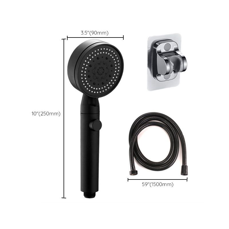 Sikunuo | Contemporary Shower Head Combo Hand Shower Plastic Wall Mounted Shower Head