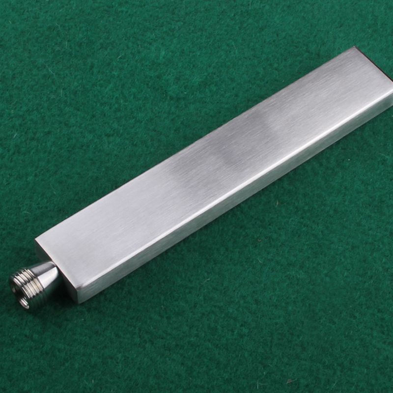 Sikunuo | Simple Rectangle Shower Head 304 Stainless Steel Hand Shower