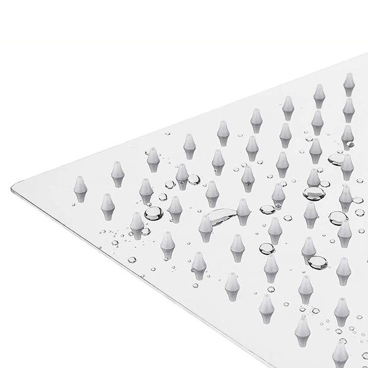 Sikunuo | Modern square shower head wall mount standard spray fixed shower