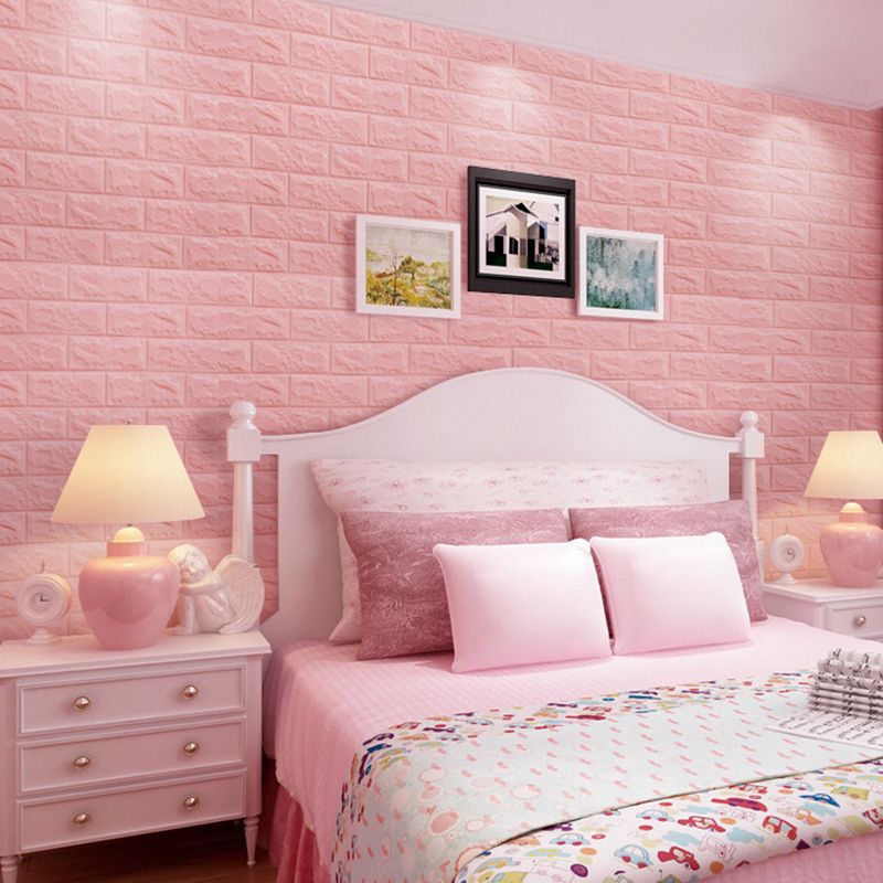 Sikunuo | Modern Panel PVC 3D-embossed Self-adhesive Waterproof Interior Cladding