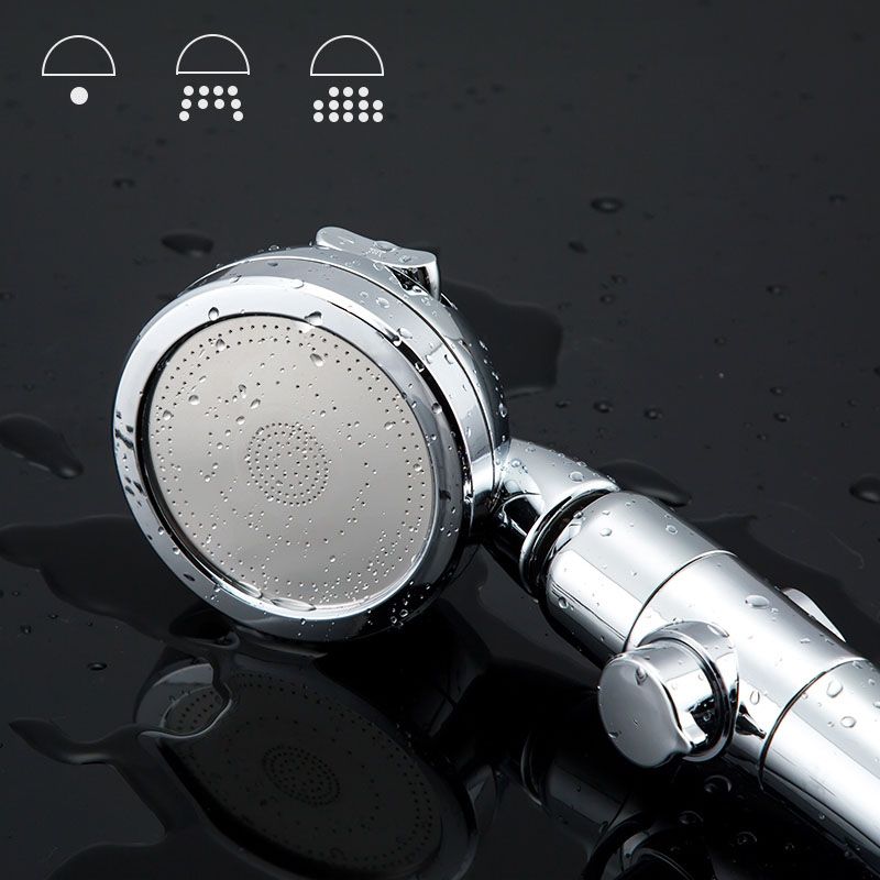 Sikunuo | Metal Universal Pressure Shower Head Adjustable Water Flow Handheld Shower Head