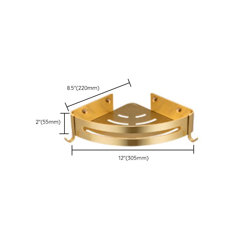 Sikunuo | Modern Bathroom Hardware Paper Holder Bathroom Shelf Gold Bathroom Accessories Set