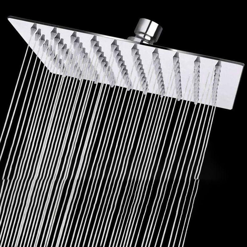 Sikunuo | Traditional Dual Showerhead Square Wall-Mounted Dual Shower