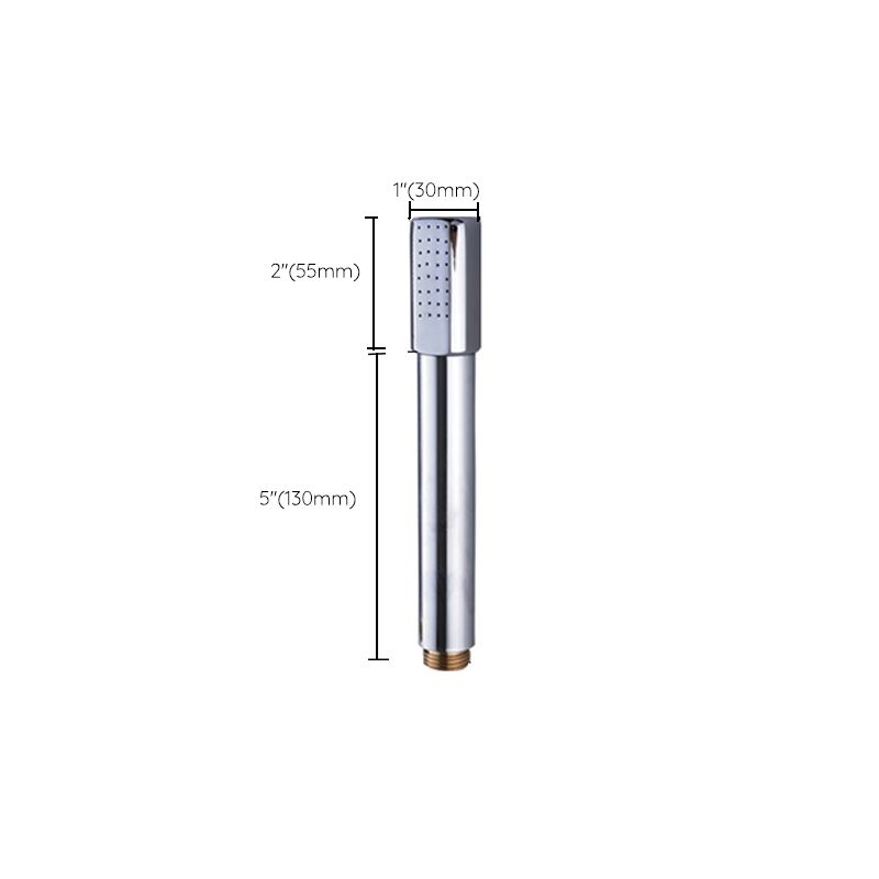 Sikunuo | Simple Handheld Shower Head Square 304 Stainless Steel Shower Head