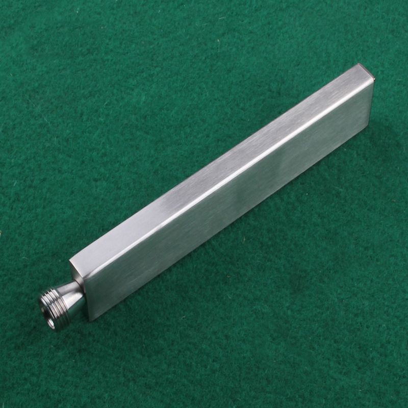 Sikunuo | Simple Rectangle Shower Head 304 Stainless Steel Hand Shower