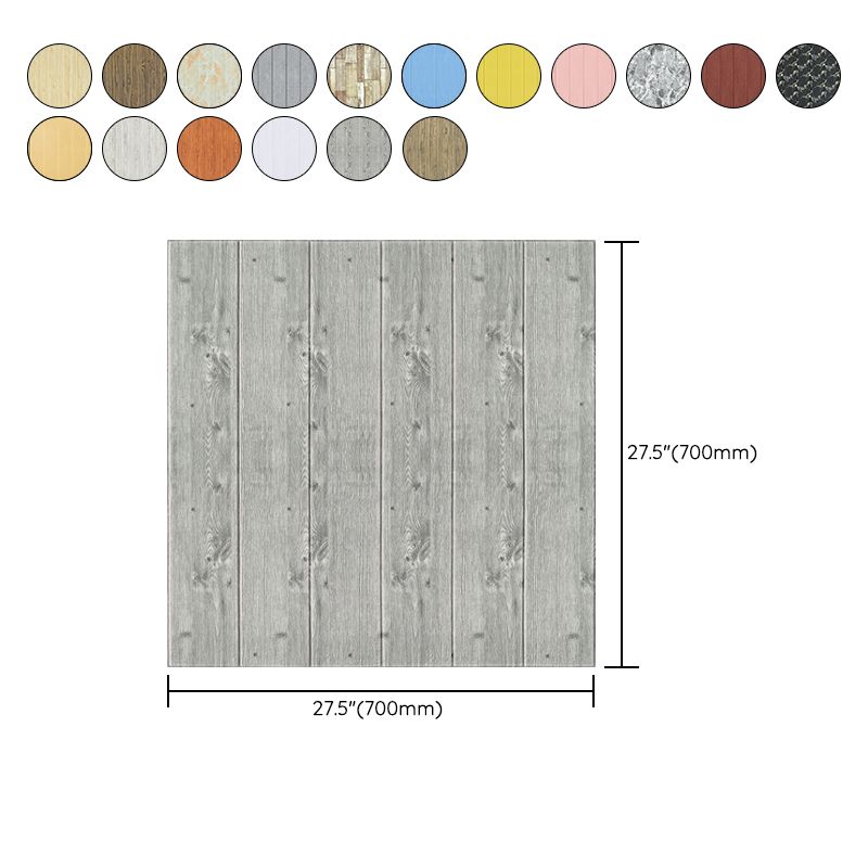 Sikunuo | 3D Embossed Interior Wall Covering Self-Adhesive Wood Look Wall Paneling