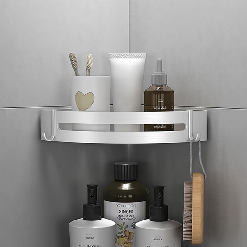 Sikunuo | Silver Bathroom Set Modern Rust Protection Bathroom Accessories Single or as a Set