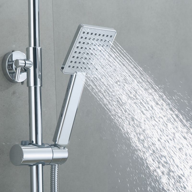 Sikunuo | Square Shower Head Combo Large Shower Head with Hand Shower