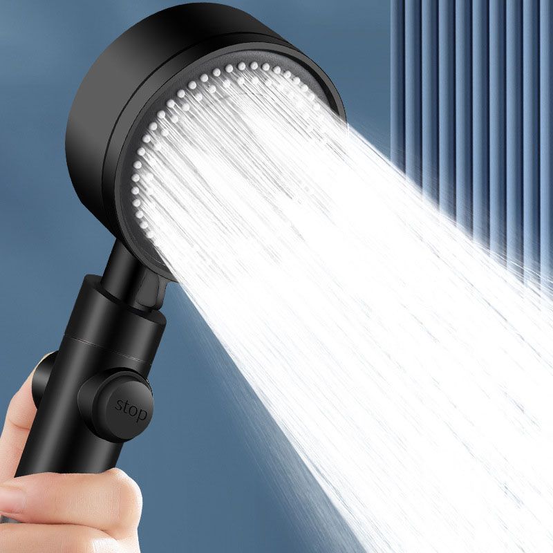 Sikunuo | Contemporary Hand Shower Plastic Round Hand Shower with Self-Cleaning