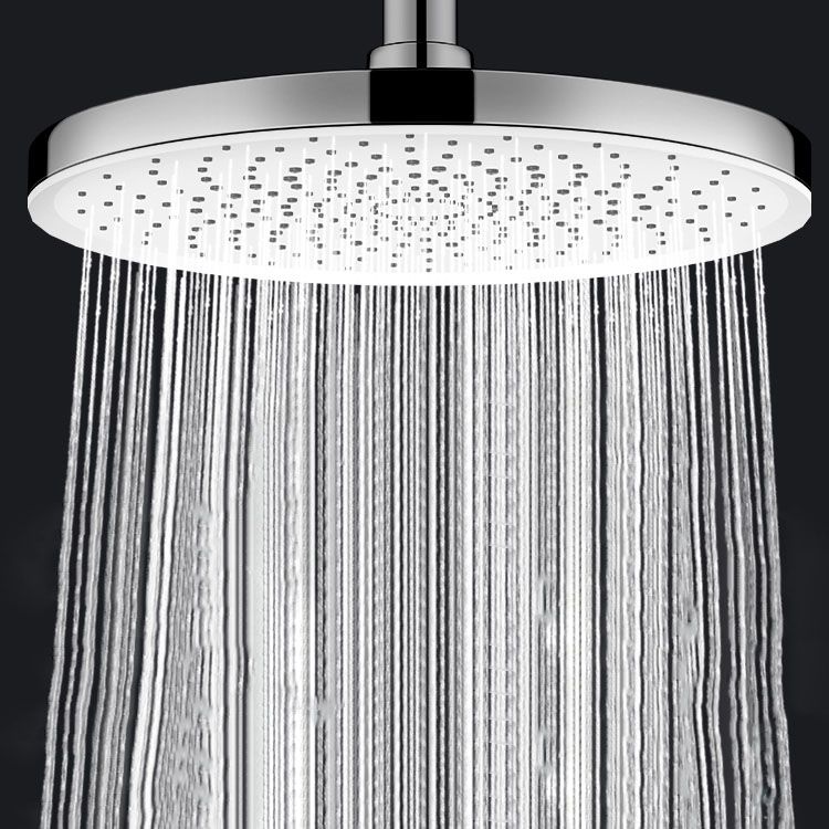 Sikunuo | Round Fixed Shower Head High Flow Aerated Wall Mount Shower Head