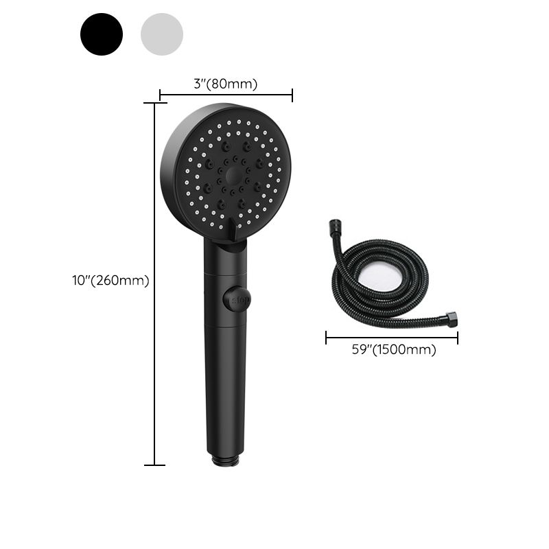 Sikunuo | Modern Handheld Supercharged Showerhead Round Turbo Spray Head