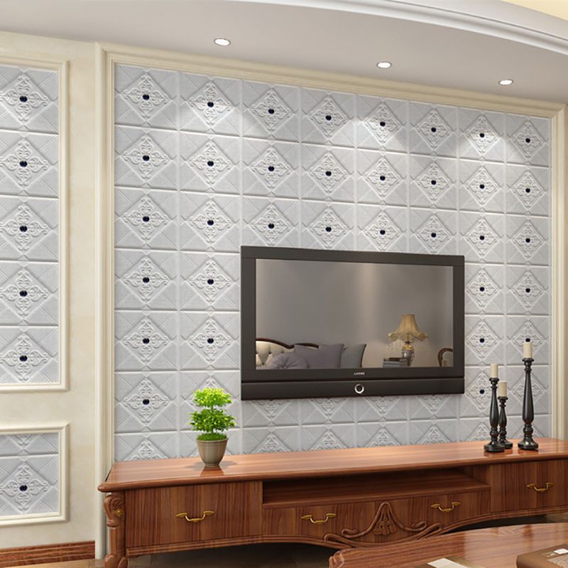 Sikunuo | Plastic Wall Access Panel Self-adhesive Wall Covering for Living Room and Bedroom