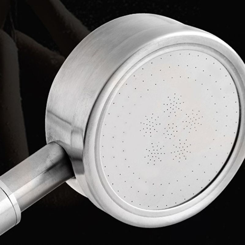 Sikunuo | Round Shape Handheld Showerhead Traditional Metal Wall Mounted Handheld Shower