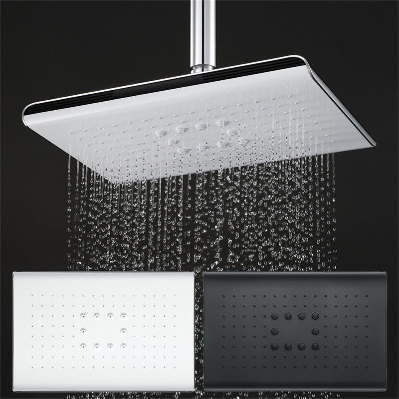 Sikunuo | Rectangular Fixed Shower Head Traditional Ceiling Mounted Shower Head