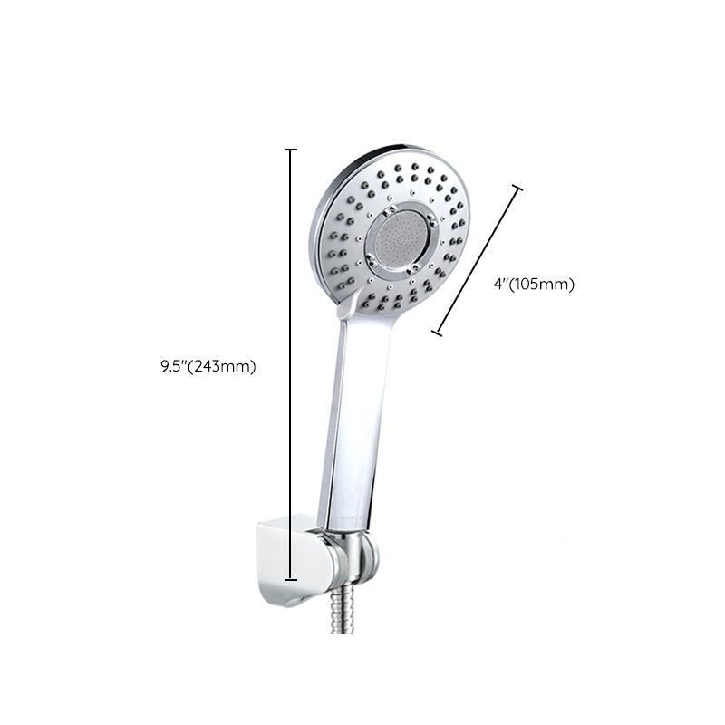 Sikunuo | Modern Style Round Handheld Shower Bathroom Metal Wall-Mounted Hand Shower