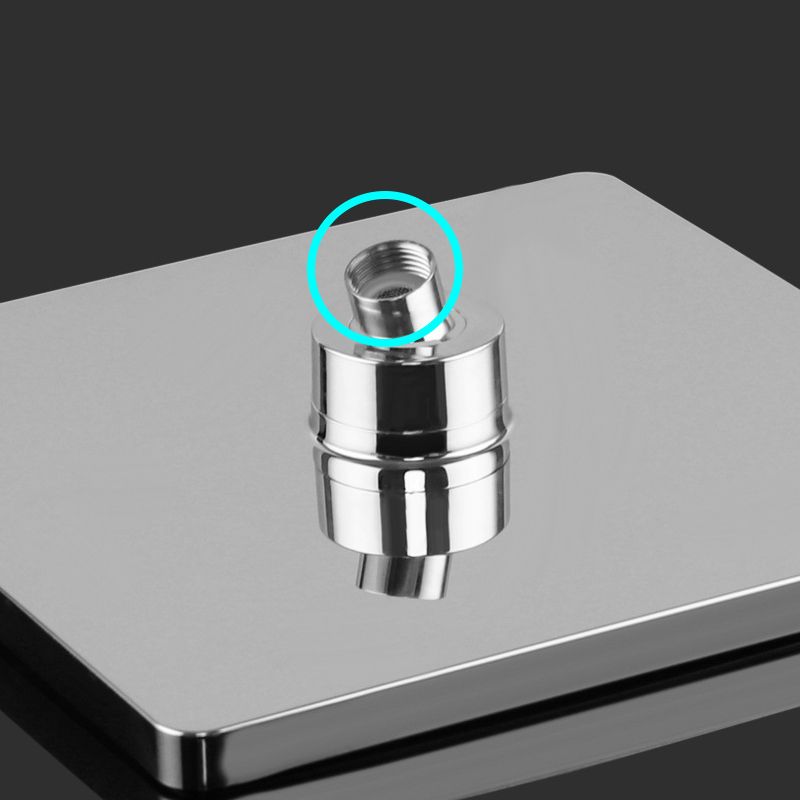 Sikunuo | Bathroom Standard Shower Head Rainfall Square Ceiling Mounted Shower Head