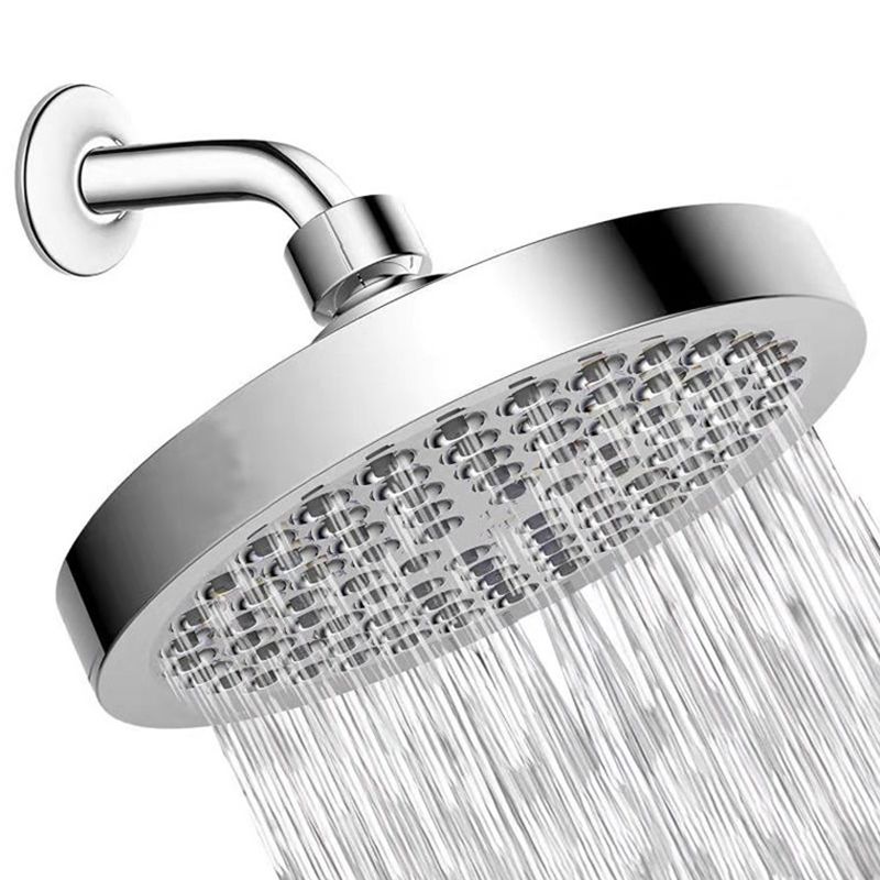Sikunuo | Contemporary Shower Combination Fixed Shower Head Stainless Steel Wall Mounted Round Shower Head