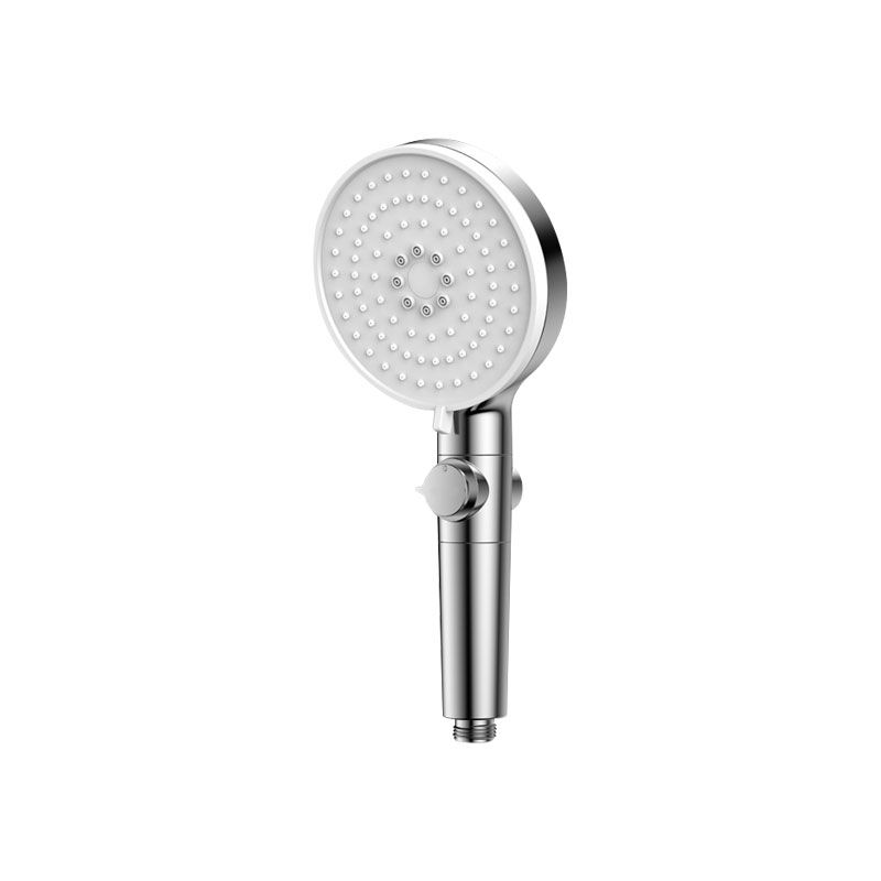 Sikunuo | Contemporary Hand Shower Round Shower Head Combo in Silver