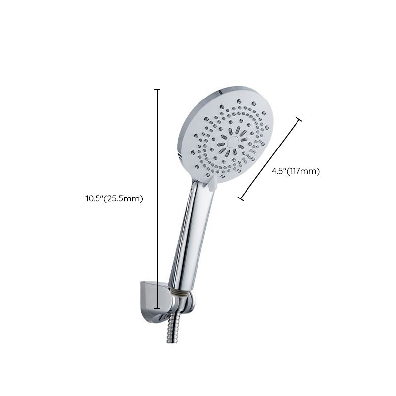 Sikunuo | Modern Style Round Handheld Shower Bathroom Metal Wall-Mounted Hand Shower