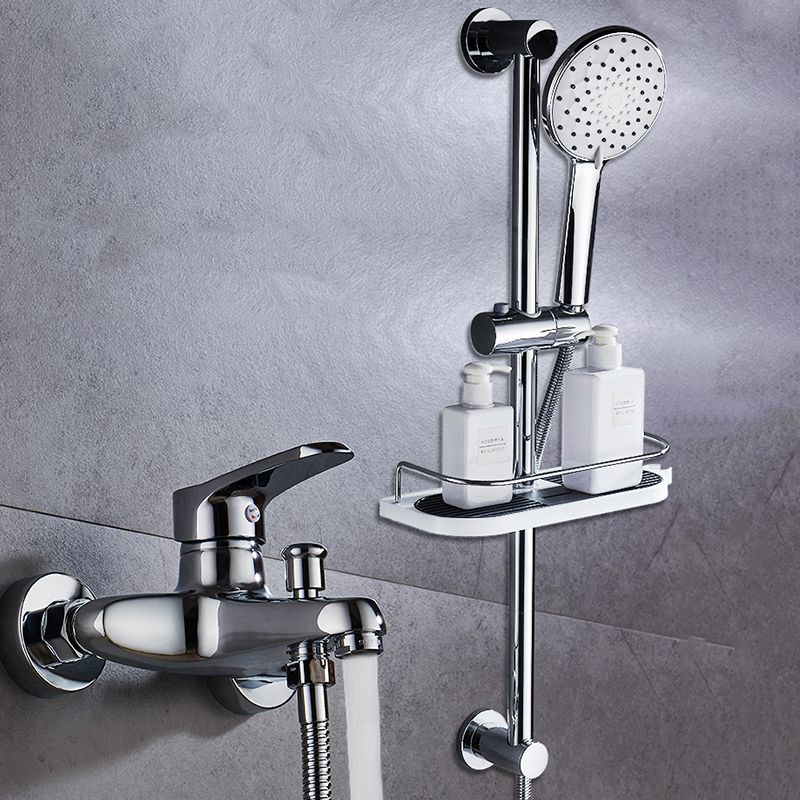 Sikunuo | Tradition Fixed Bathtub Mixer Wall Mount Lever Handle Bathtub Mixer