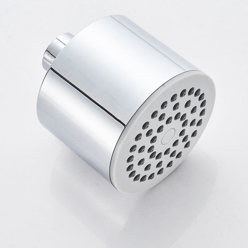 Sikunuo | Round shower head made of stainless steel in silver wall-mounted shower head