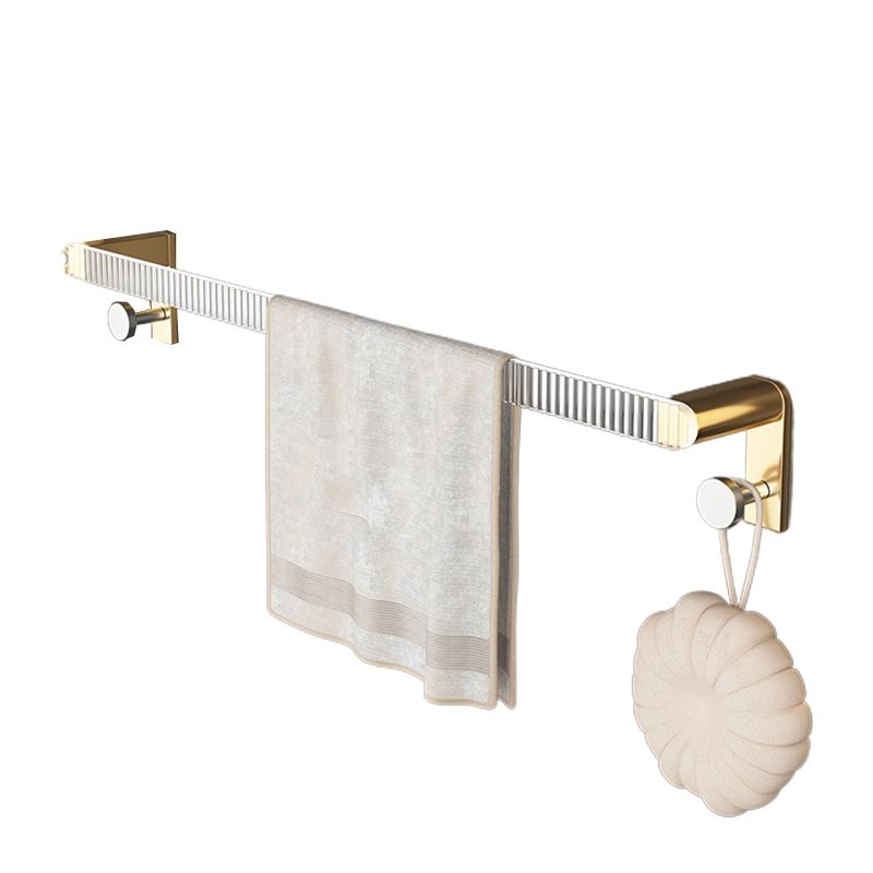 Sikunuo | Metal and Acrylic Bathroom Accessory Set Transparent Bathroom Accessories