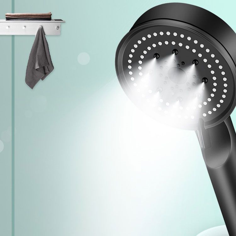 Sikunuo | Contemporary shower head combination hand shower plastic wall-mounted round shower combination