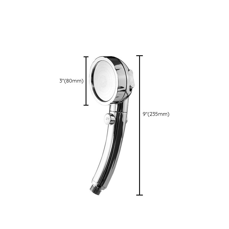 Sikunuo | Modern Handheld Showerhead 3 Streams Metal Round Showerheads