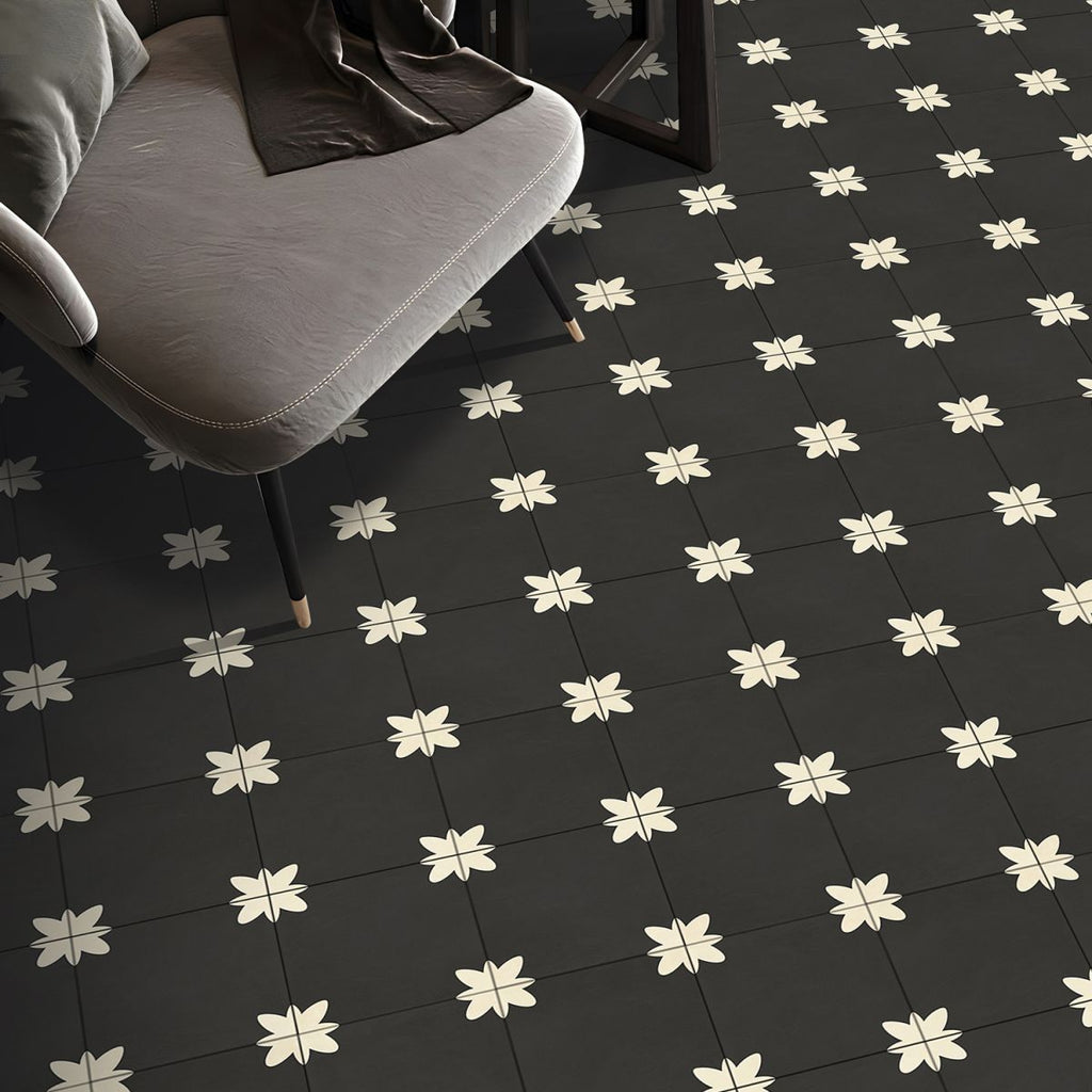 Sikunuo | PVC Peel and Stick Splash Protection Square Single Panel Wallpaper with Water Resistant