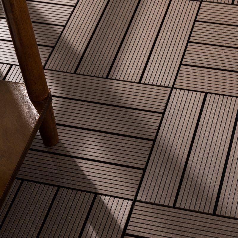 Sikunuo | Wood deck board outdoor non-slip embossed floor panel