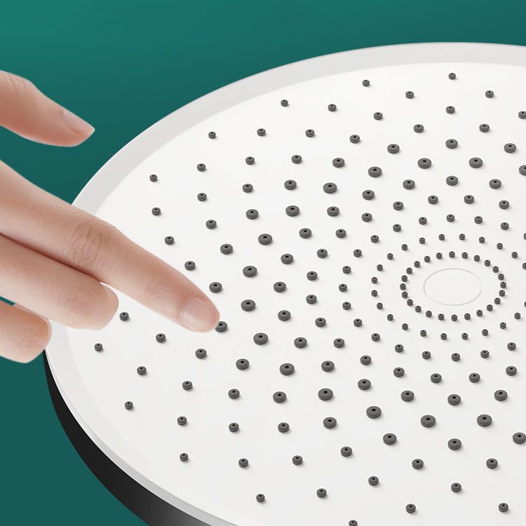 Sikunuo | Round Fixed Shower Head High Flow Aerated Wall Mount Shower Head