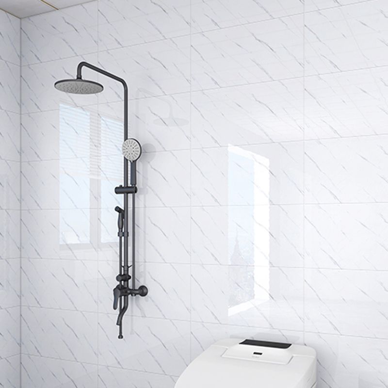 Sikunuo | Contemporary Style Wallpaper Single Panel Bathroom Wallpaper with Rectangular Shape