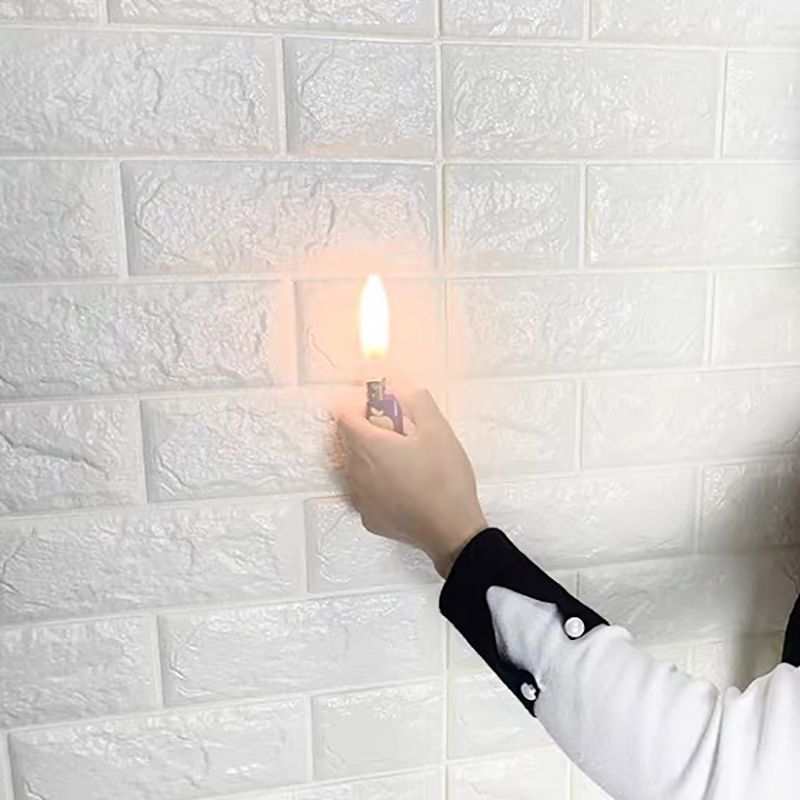 Sikunuo | Back Wall Panels 3D Embossing Peel and Stick Wall Covering for the Living Room