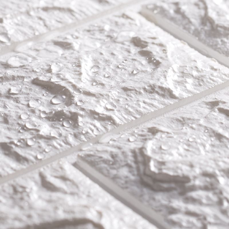 Sikunuo | Modern Wall Tile PVC 3D Embossing Self-Adhesive Waterproof Interior Wall Panel