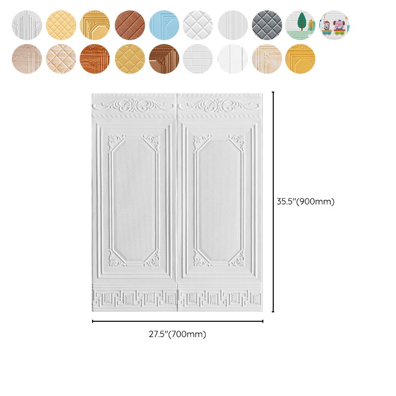 Sikunuo | 3D Wall Coverings Contemporary Simple Wall Coverings with waterproof