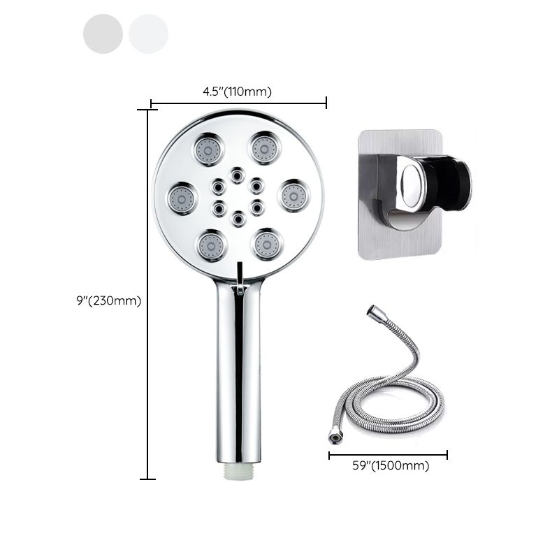 Sikunuo | Contemporary Shower Head Plastic Shower Head with Adjustable Water Flow