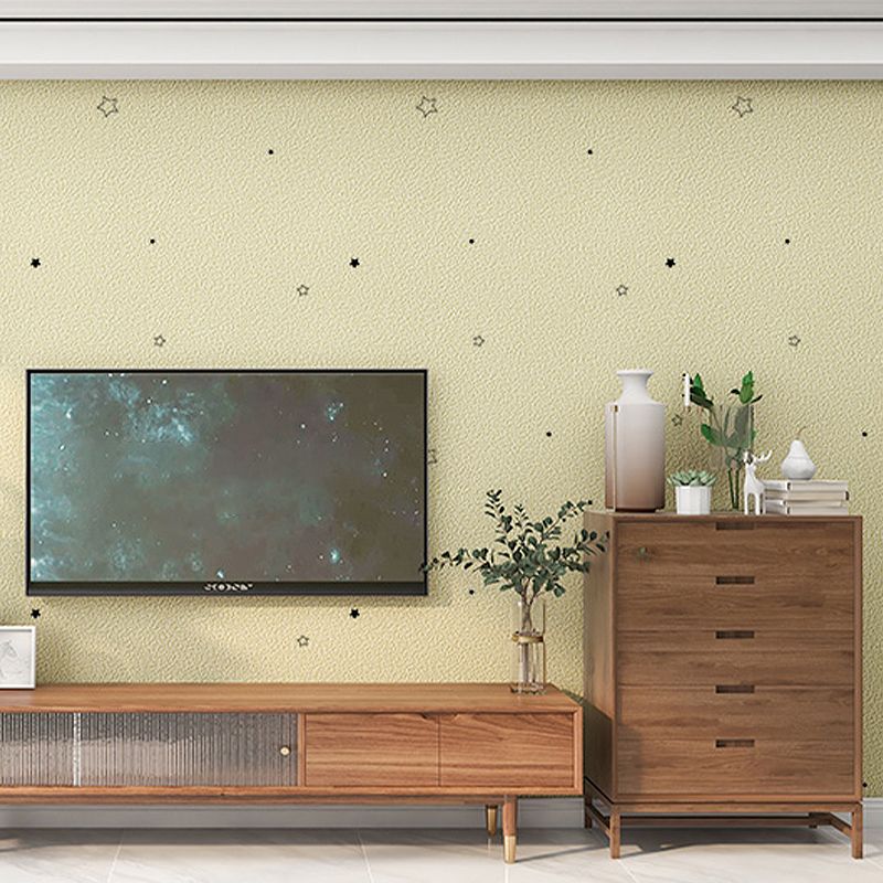 Sikunuo | Creative Wall Covering Star Pattern Stain Resistant Waterproof Wall Covering