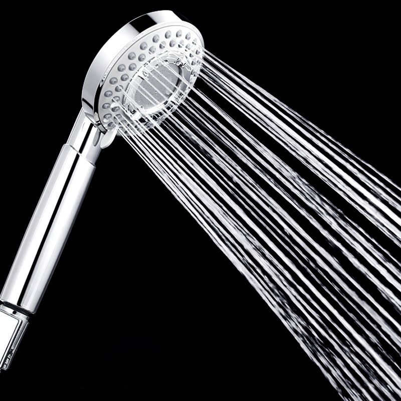 Sikunuo | Silver Hand Shower 3 Jets Stainless Steel Wall-Mounted Shower Head