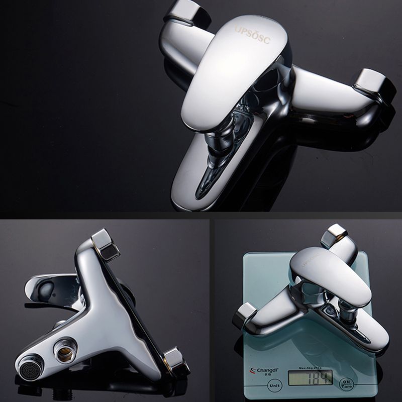 Sikunuo | Tradition Fixed Bathtub Mixer Wall Mount Lever Handle Bathtub Mixer