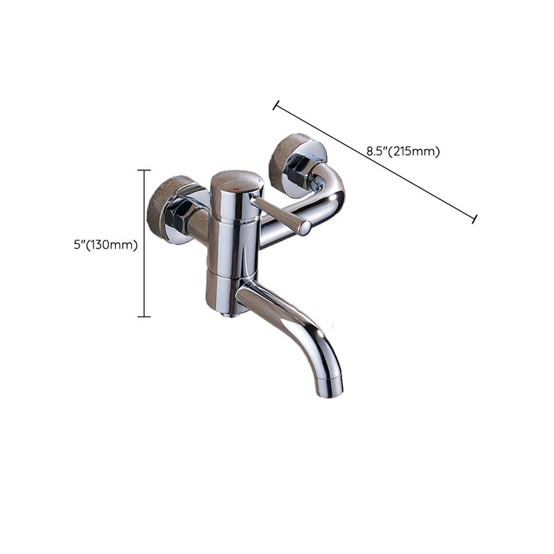 Sikunuo | Popular Bathtub Faucet Swivel Spout Wall Mounted Bathtub Filler Trim