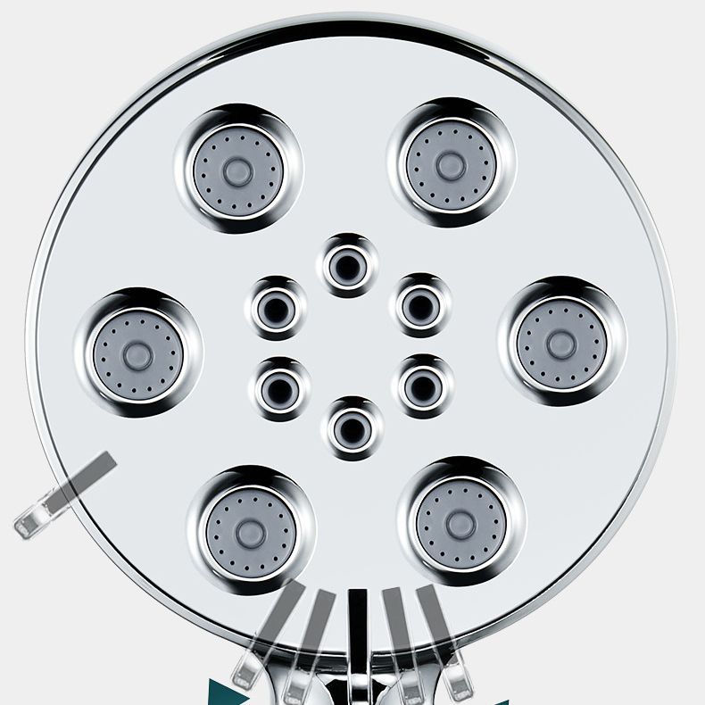 Sikunuo | Contemporary Shower Head Plastic Shower Head with Adjustable Water Flow