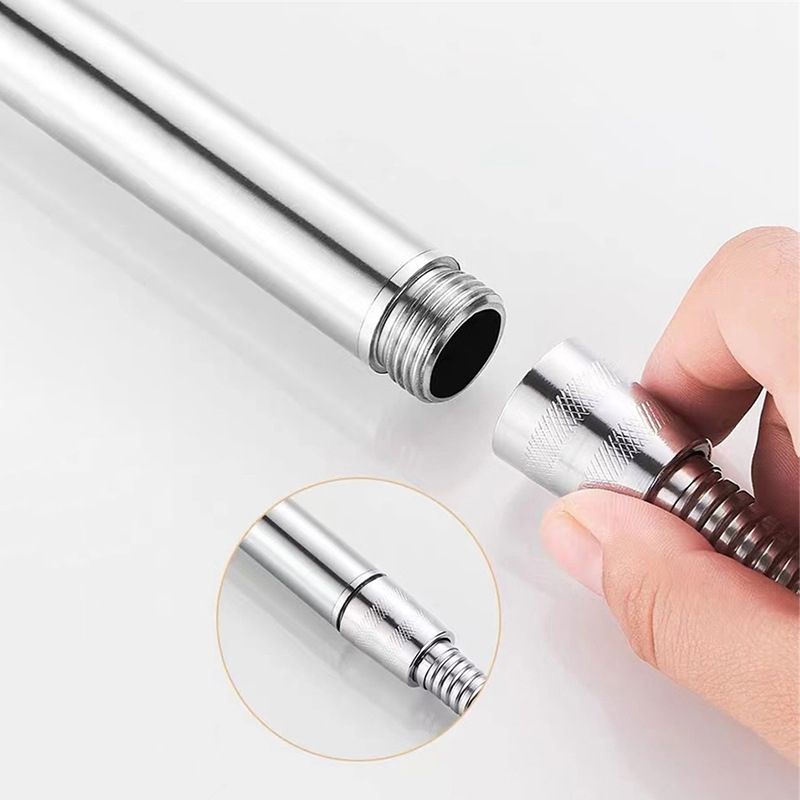Sikunuo | Classic Round Shower Head Metal Standard Handheld Shower Head