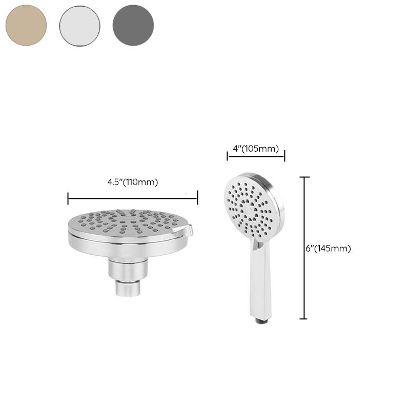 Sikunuo | Showerhead Rainfall 3-Nozzle Handheld Bathroom Wall-Mounted Showerhead