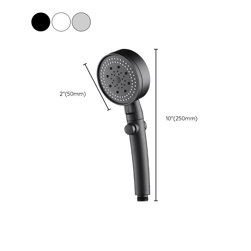 Sikunuo | Plastic Hand Shower Wall Mounted Shower Head with Adjustable Spray Pattern