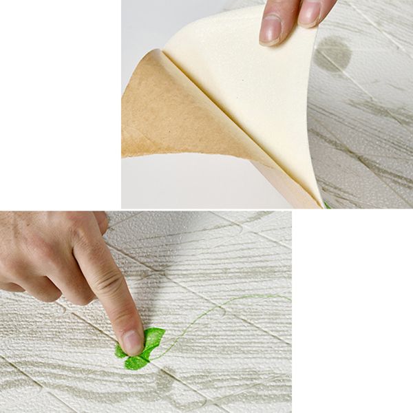 Sikunuo | Plastic Wall Paneling Peel and Stick 3D Wall Paneling with waterproof