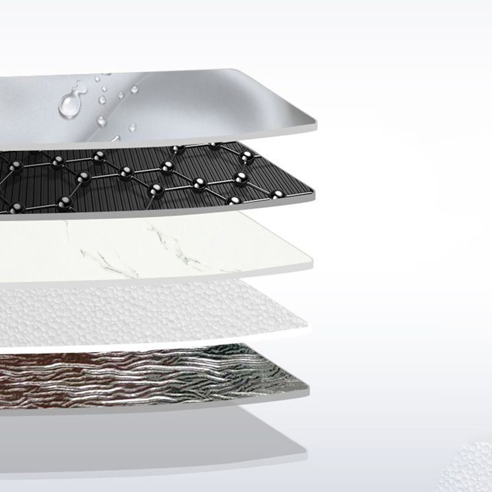 Sikunuo | Modern Pearl Wall Bowls PVC Wall Access Panel for Peeling and Sticking for Bathroom and Kitchen