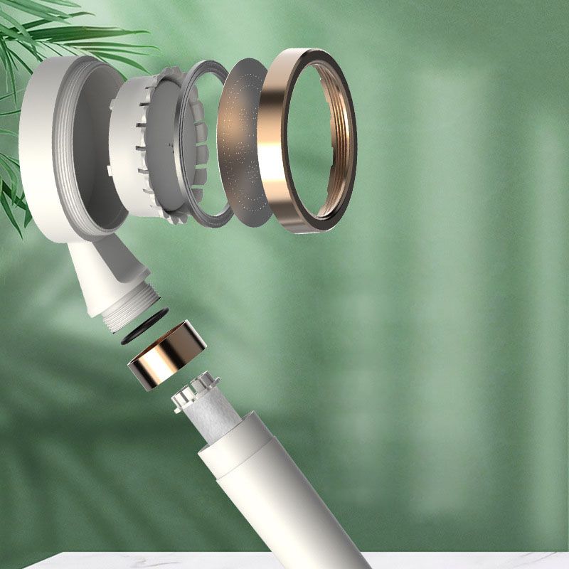 Sikunuo | Contemporary Showerhead Round Showerhead with Water Filtration