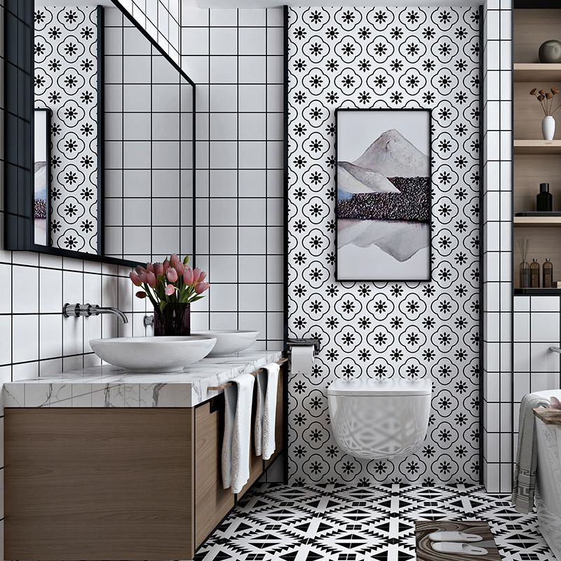 Sikunuo | Square Mosaic Tile Peel and Stick Tile for Kitchen and Bathroom