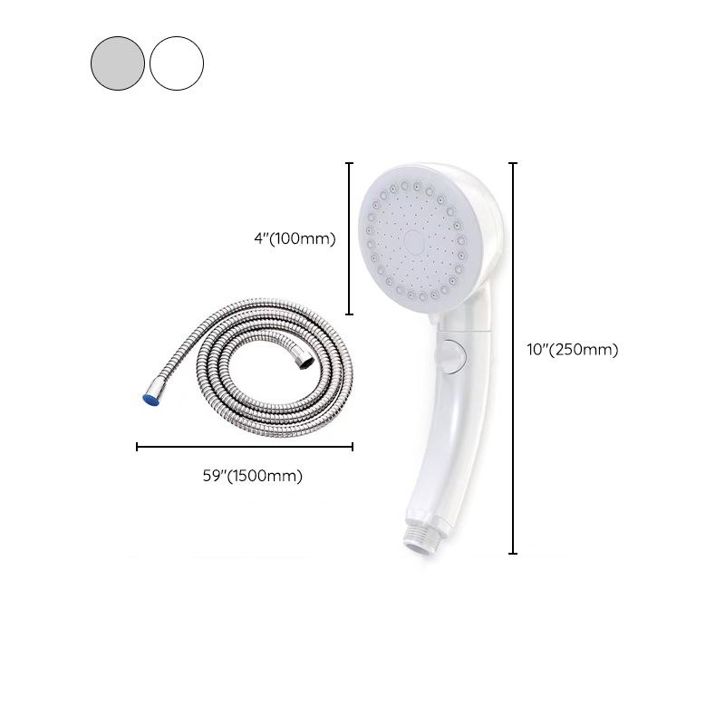 Sikunuo | Modern plastic shower head bathroom shower head with adjustable spray pattern
